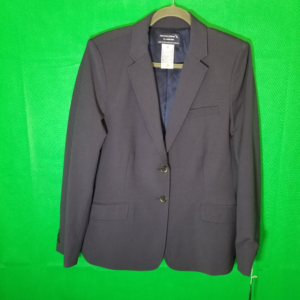 American Airlines Blazer By Lands End Women Size 16 OEKO-TEX Standard 100 NWT